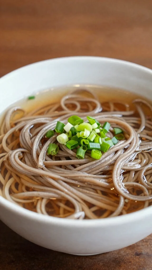 14 Japanese Noodles Recipes from Ramen to Soba - 11. Kake Soba 1
