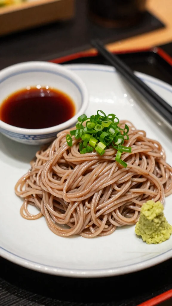 14 Japanese Noodles Recipes from Ramen to Soba - 4. Cold Soba Noodles with Dipping Sauce 1
