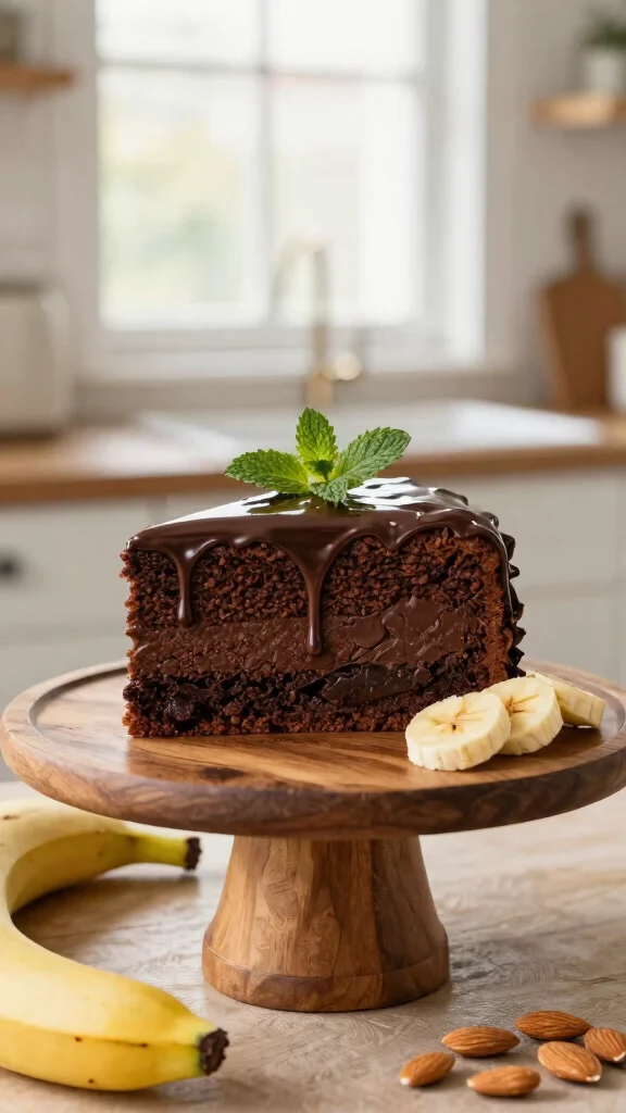 15 Chocolate Birthday Cake Ideas That Wow Every Time - 1. Rich Vegan Chocolate Cake 1