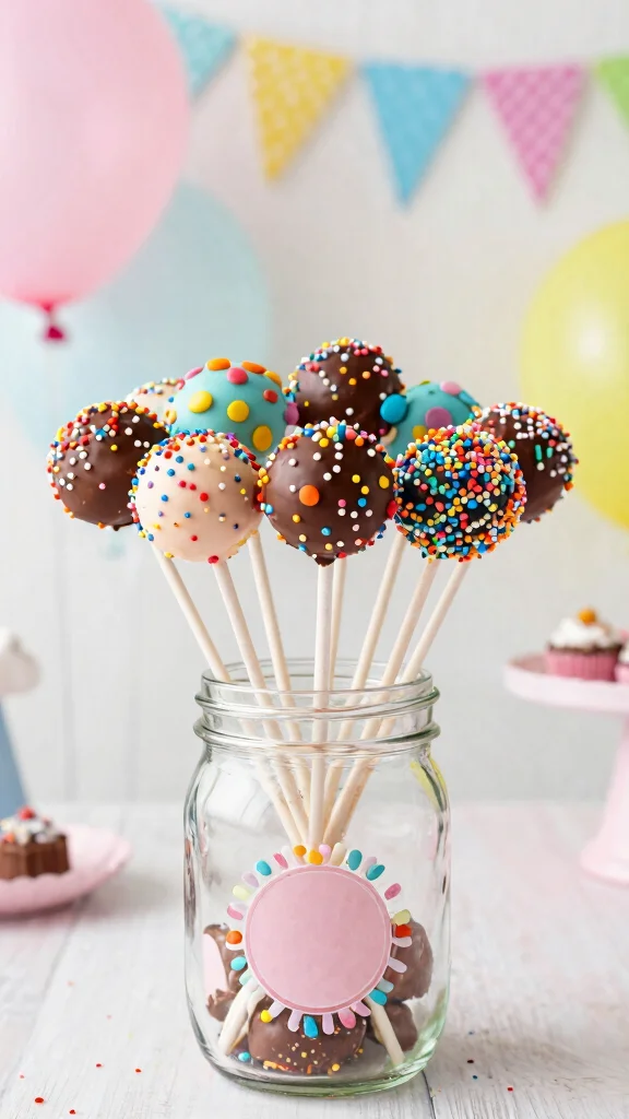 15 Chocolate Birthday Cake Ideas That Wow Every Time - 10. Chocolate Cake Pops 1