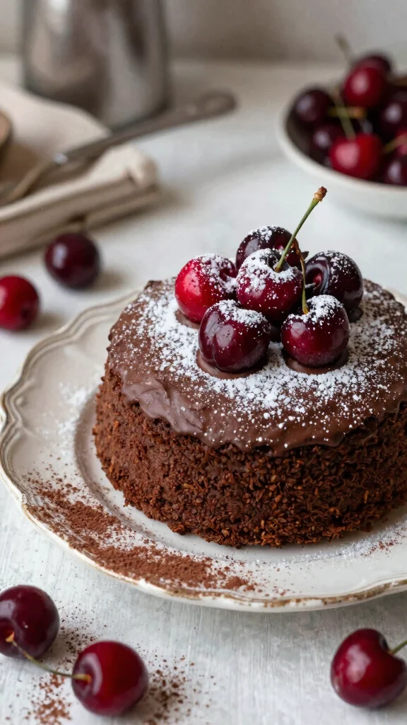 15 Chocolate Cake One Bowl Recipes for Easy Cleanup - 14. One Bowl Chocolate Cherry Cake 1