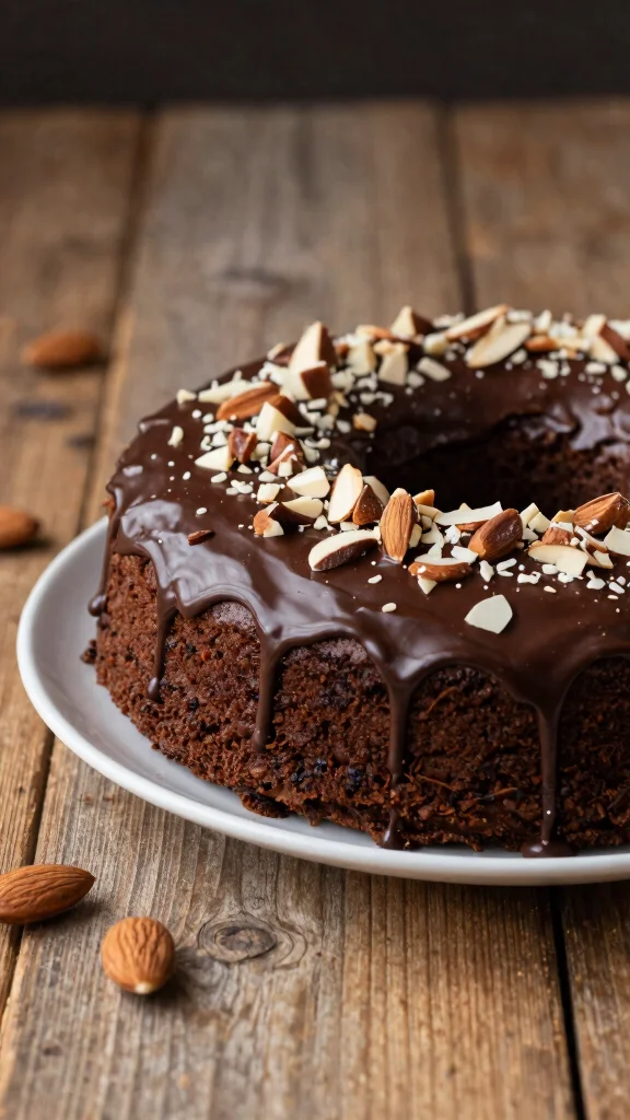 15 Chocolate Cake One Bowl Recipes for Easy Cleanup - 15. One Bowl Chocolate Almond Cake 1