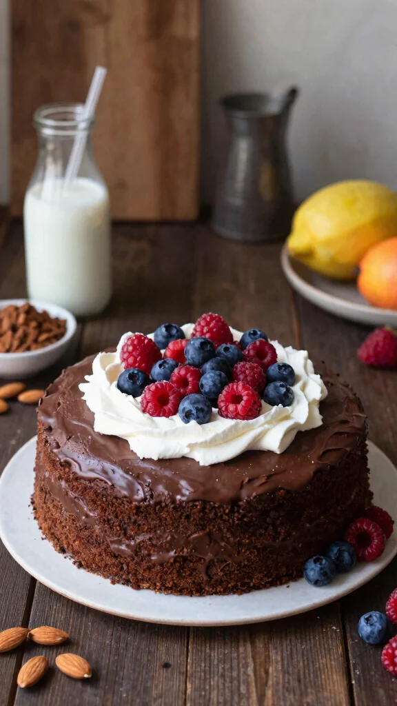 15 Chocolate Cake One Bowl Recipes for Easy Cleanup - 2. Vegan One Bowl Chocolate Cake 1