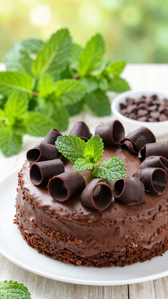 15 Chocolate Cake One Bowl Recipes for Easy Cleanup - 4. One Bowl Chocolate Mint Cake 1