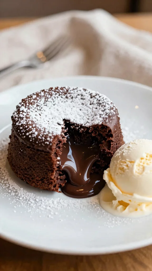 15 Chocolate Cake One Bowl Recipes for Easy Cleanup - 5. Easy One Bowl Chocolate Lava Cake 1