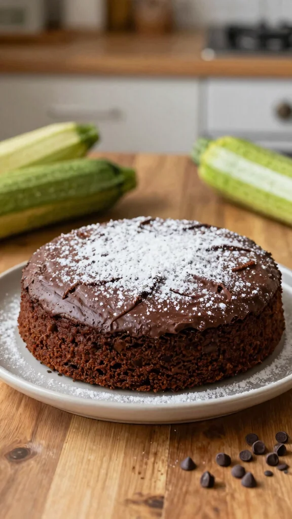 15 Chocolate Cake One Bowl Recipes for Easy Cleanup - 6. One Bowl Chocolate Zucchini Cake 1