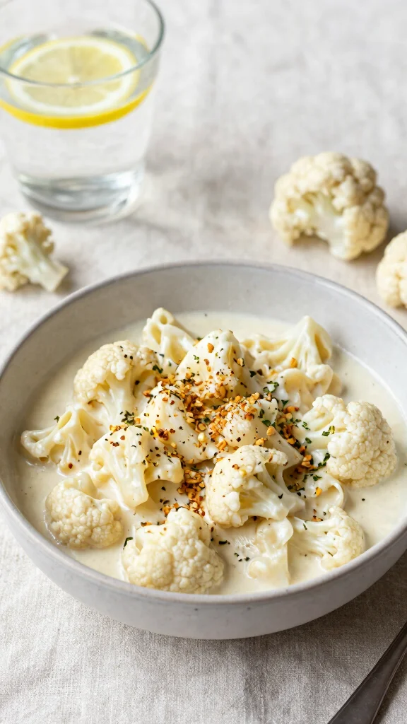 15 Creamy Noodles Recipes Rich, Comforting and Irresistible - 14. Creamy Cauliflower Pasta 1