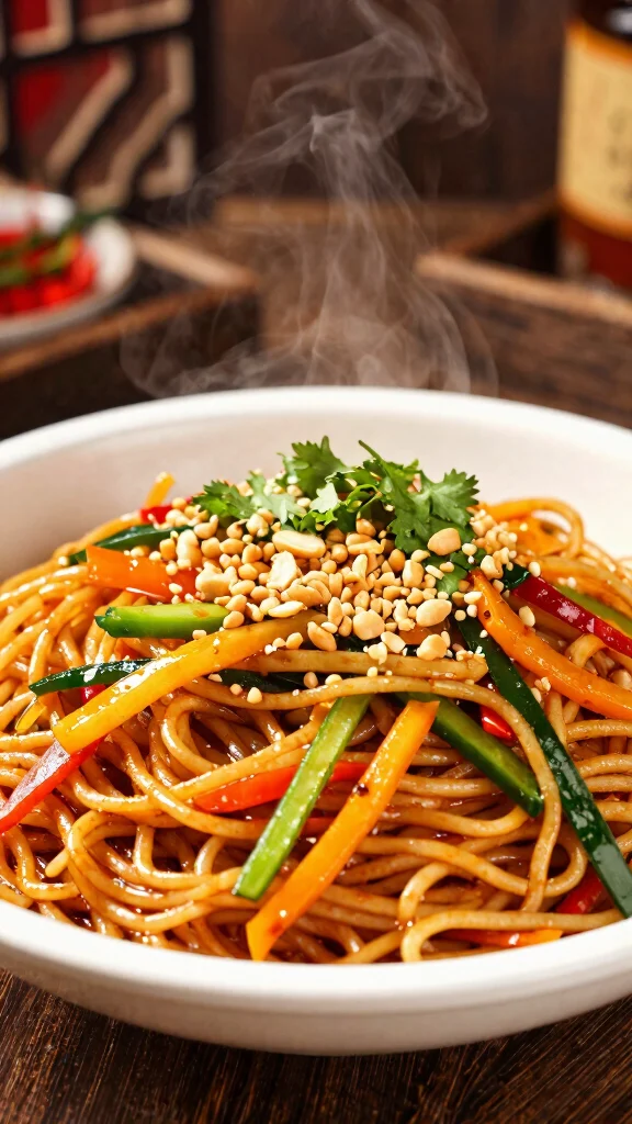 15 Spicy Noodles Recipes That Bring Serious Heat - 7. Spicy Szechuan Noodles 1