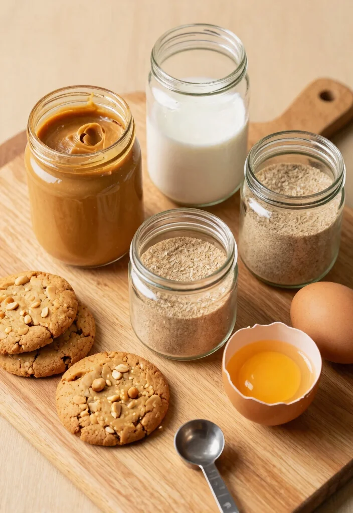 10 Easy Keto Peanut Butter Cookies Made With Just 3 Ingredients - 3. Ingredients List 1