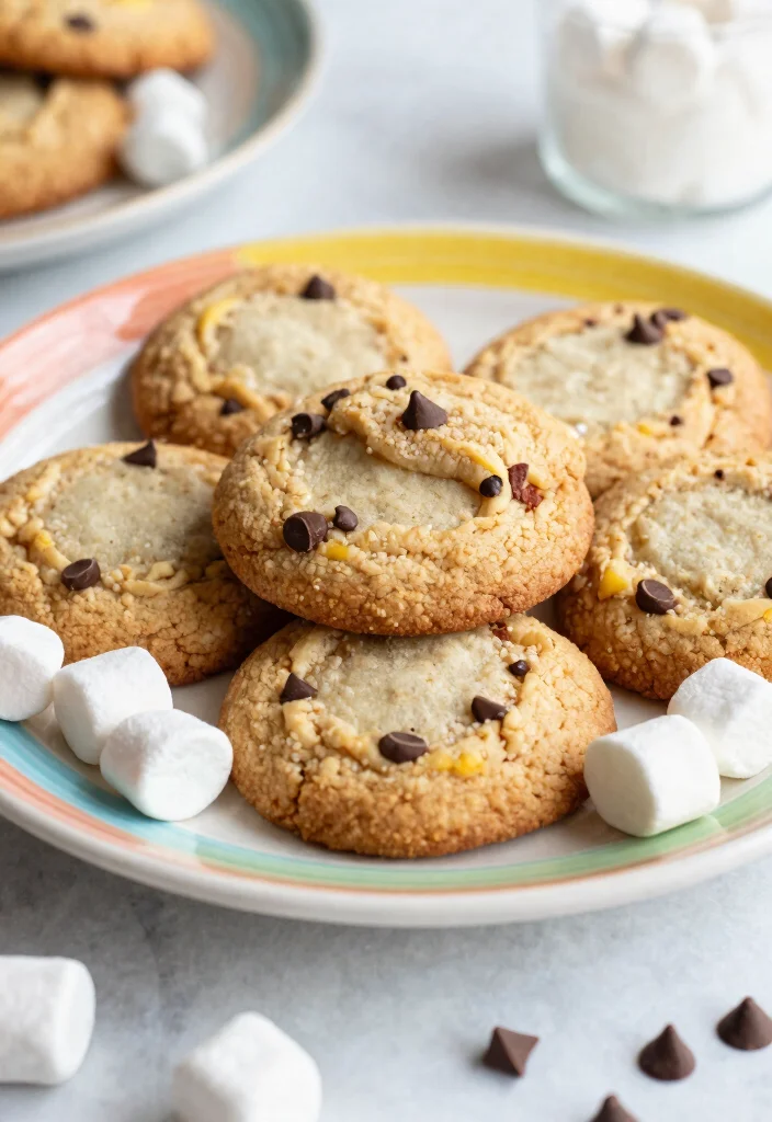 10 Simple Keto No Bake Cookies Done in Under 15 Minutes - 10. S'mores in a Cookie 1