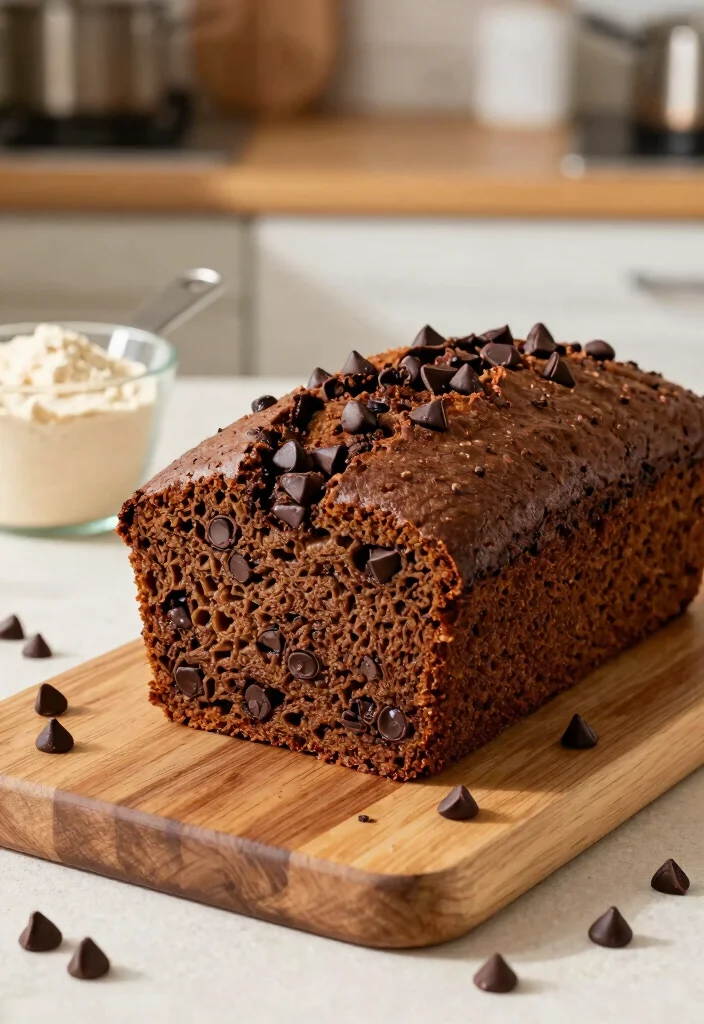 11 Best Keto Bread Machine Recipes for Perfect Low Carb Loaves - 8. Chocolate Chip Muffin Bread 1