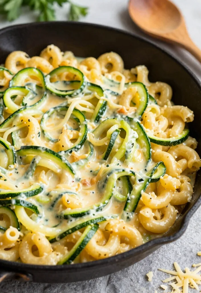11 Cheesy Keto Mac and Cheese Recipes Totally Guilt Free - 2. Zucchini Noodle Mac and Cheese 1