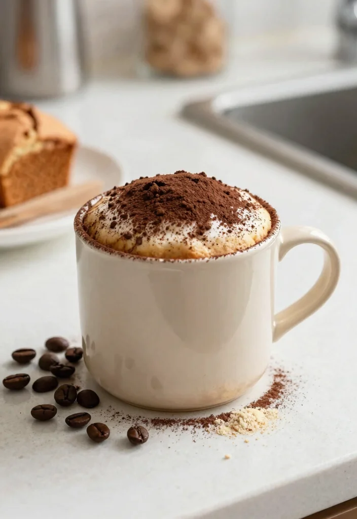 11 Quick Keto Mug Cake Microwave Recipes Ready in 90 Seconds - 6. Vanilla Latte Mug Cake 1