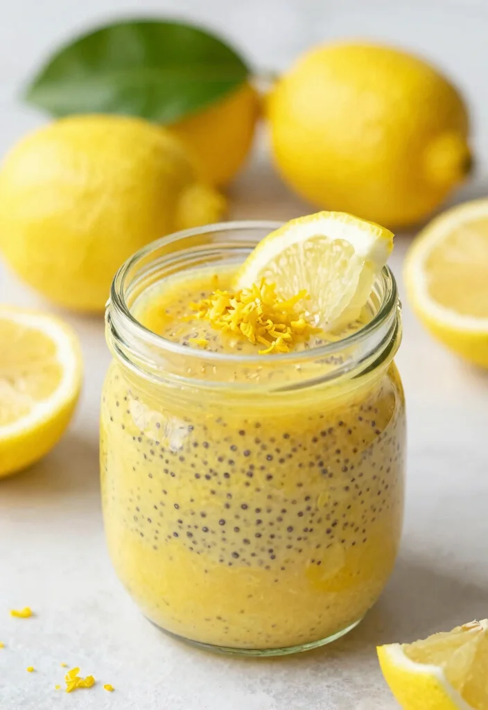 11 Simple Keto Chia Seed Pudding Recipes Creamy and Make Ahead - 11. Lemon Tart Keto Chia Seed Pudding 1