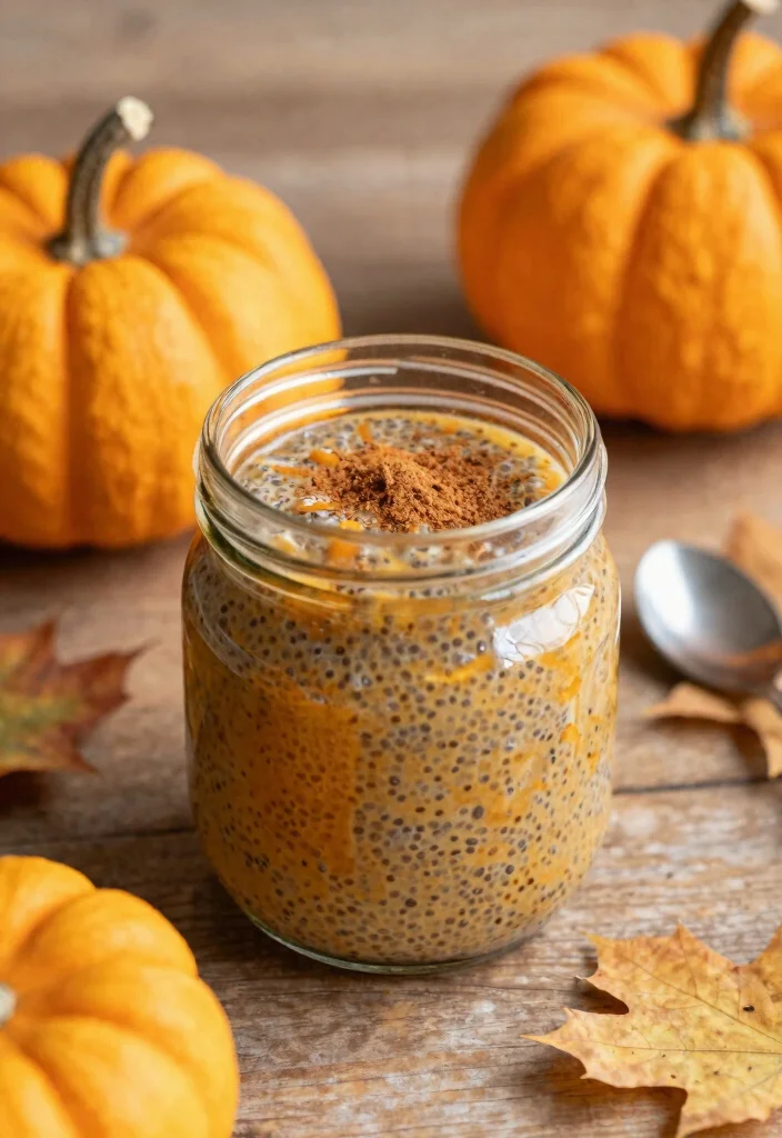 11 Simple Keto Chia Seed Pudding Recipes Creamy and Make Ahead - 6. Pumpkin Spice Keto Chia Seed Pudding 1