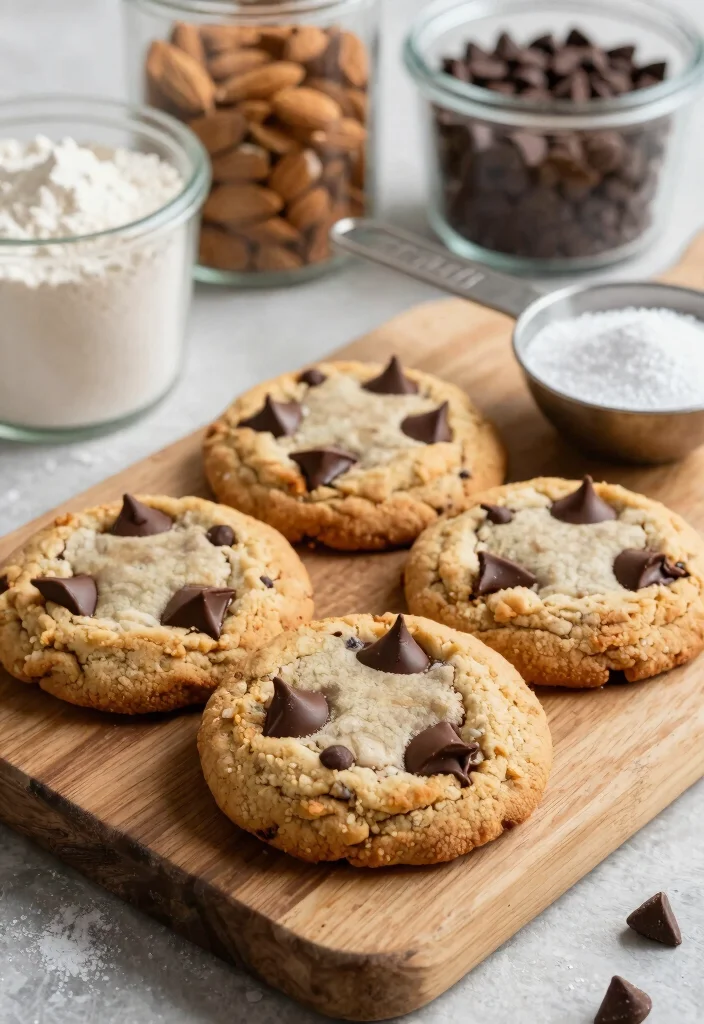 12 Best Keto Chocolate Chip Cookies Soft Chewy and Sugar Free - 1. Classic Keto Chocolate Chip Cookies 1