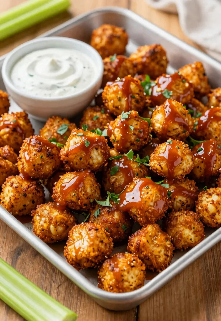 12 Best Keto Meal Prep for the Week Ideas to Save Time and Stay on Track - 11. Buffalo Cauliflower Bites 1