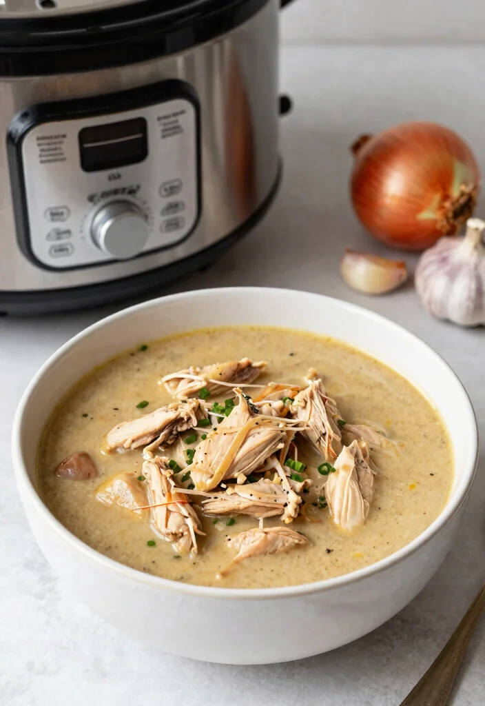 12 Best Keto White Chicken Chili Recipes Creamy and Hearty - 6. Slow Cooker Keto White Chicken Chili 1