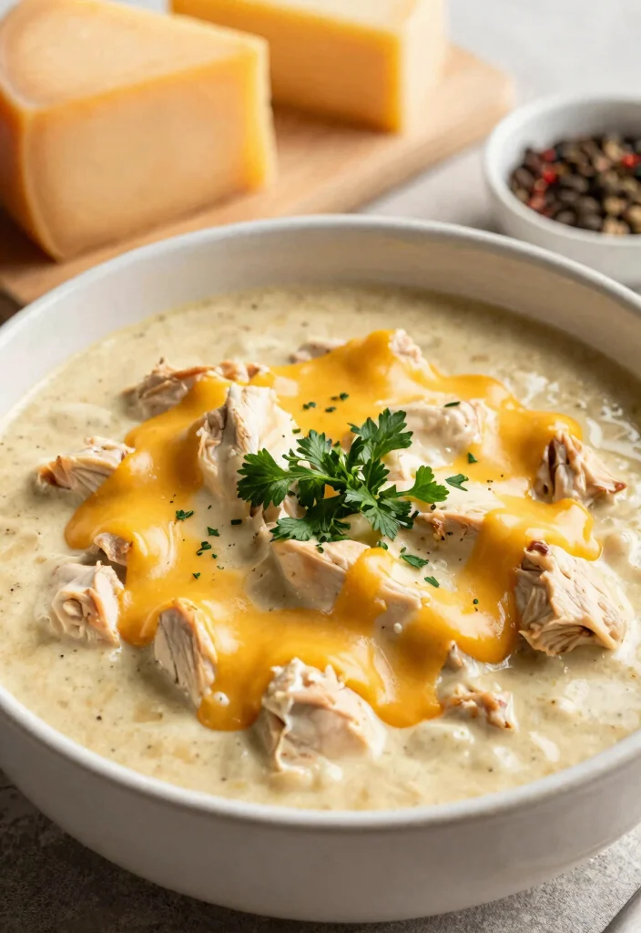 12 Best Keto White Chicken Chili Recipes Creamy and Hearty - 8. Creamy White Chicken Chili with Cheese 1