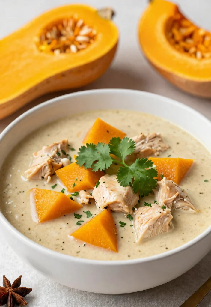 12 Best Keto White Chicken Chili Recipes Creamy and Hearty - 9. White Chicken Chili with Butternut Squash 1