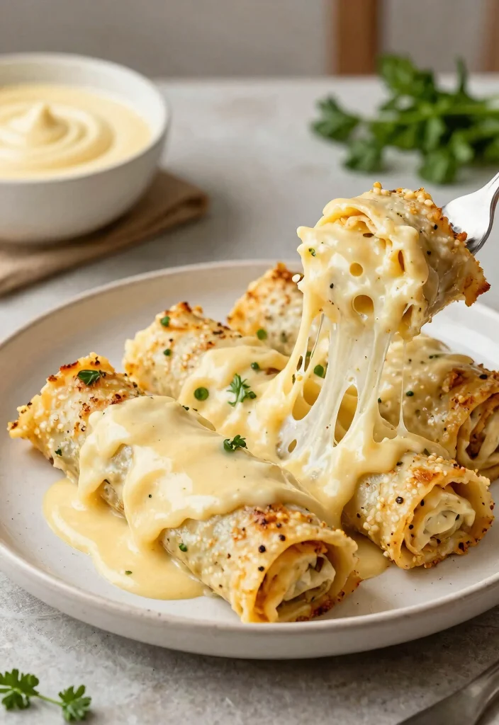 12 Easy Keto Philly Cheesesteak Roll Up Recipes Ready in 30 Minutes - 10. Creamy Alfredo Keto Philly Cheesesteak Roll Ups 1