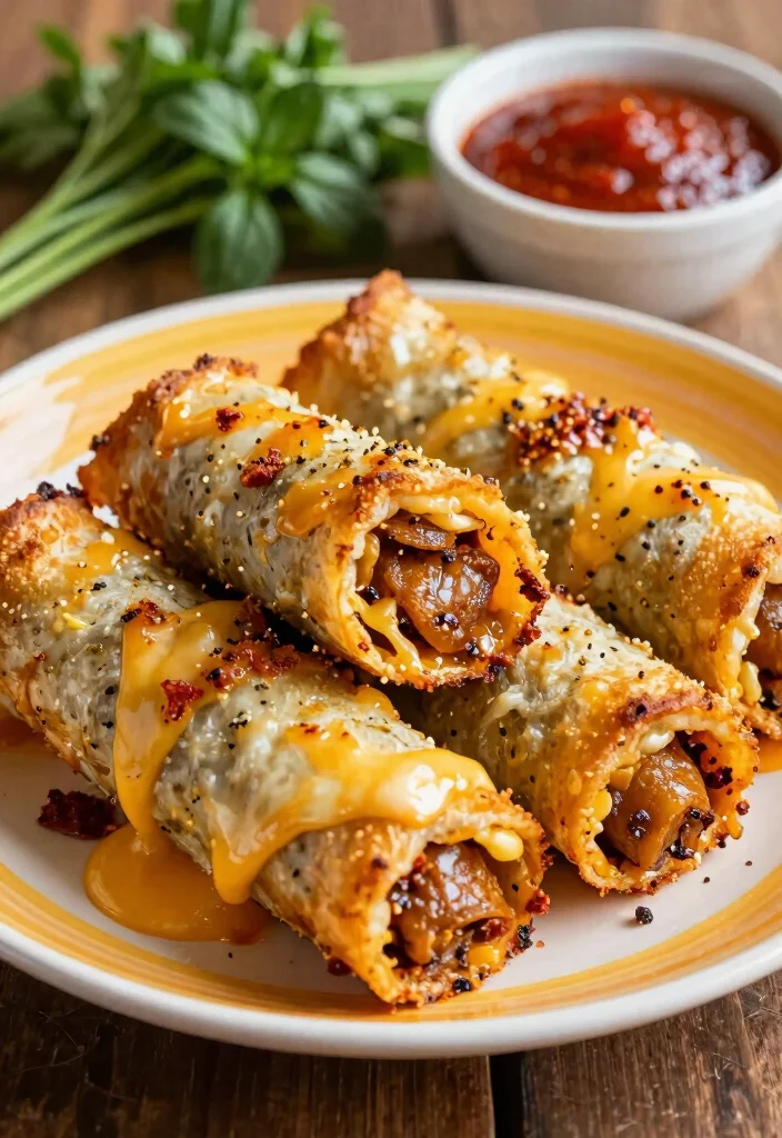 12 Easy Keto Philly Cheesesteak Roll Up Recipes Ready in 30 Minutes - 9. Sweet and Spicy Keto Philly Cheesesteak Roll Ups 1