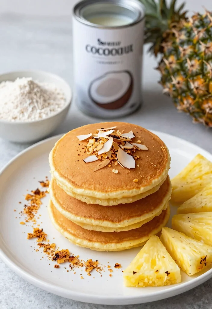 12 Fluffy Keto Pancakes Almond Flour Recipes You Will Love - 5. Coconut Almond Pancakes 1