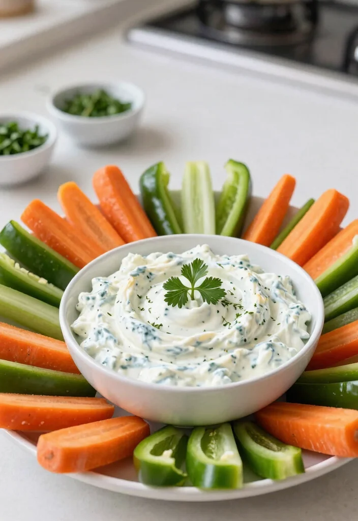12 High Protein Keto Cottage Cheese Recipes Creamy and Satisfying - 12. Cottage Cheese and Herb Dip 1
