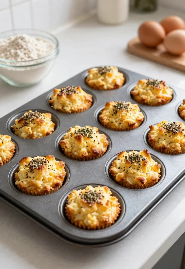 12 High Protein Keto Cottage Cheese Recipes Creamy and Satisfying - 4. Cottage Cheese Muffins 1