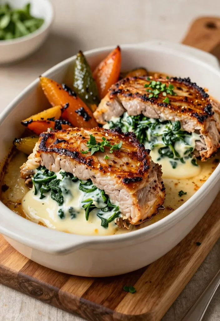 12 Tender Keto Pork Chop Recipes Flavorful and Easy to Cook - 12. Stuffed Pork Chops 1