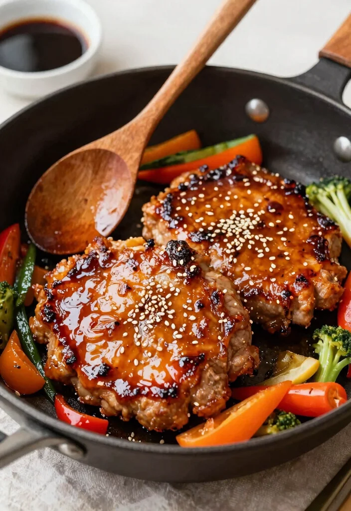 12 Tender Keto Pork Chop Recipes Flavorful and Easy to Cook - 6. Teriyaki Pork Chops 1
