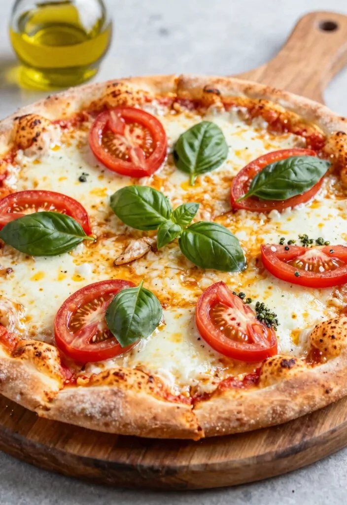 13 Best Chicken Crust Pizza Keto Recipes Zero Carb and Full Flavor - 1. Classic Margherita Chicken Crust Pizza 1