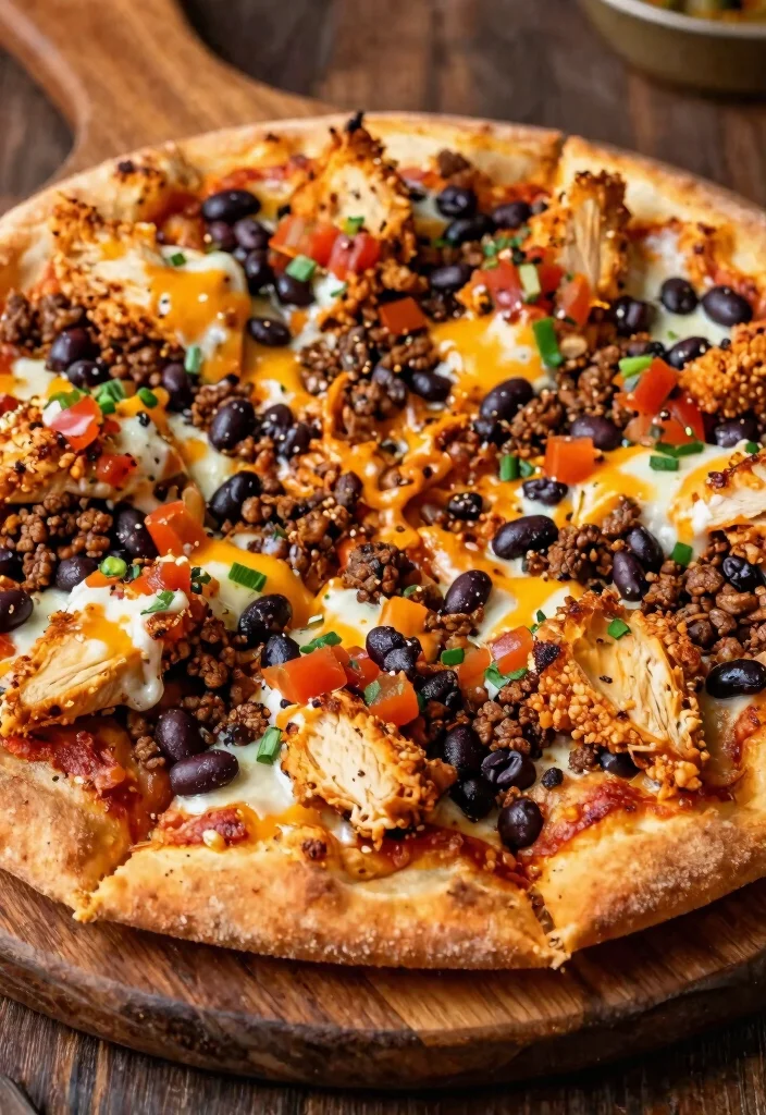 13 Best Chicken Crust Pizza Keto Recipes Zero Carb and Full Flavor - 12. Tex-Mex Chicken Crust Pizza 1