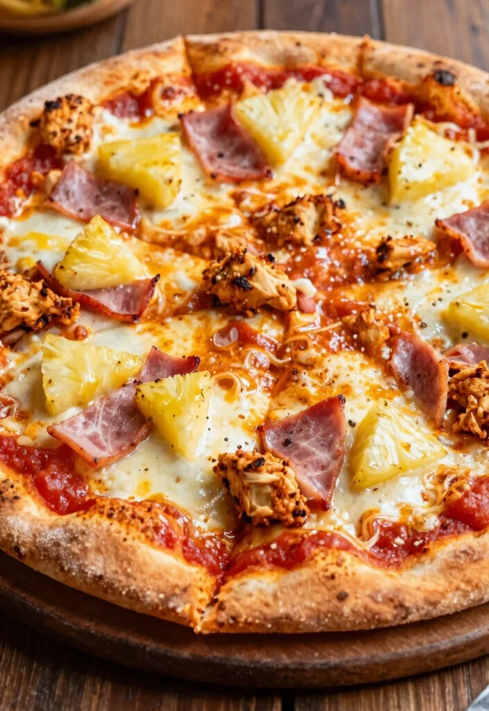 13 Best Chicken Crust Pizza Keto Recipes Zero Carb and Full Flavor - 7. Hawaiian Chicken Crust Pizza 1