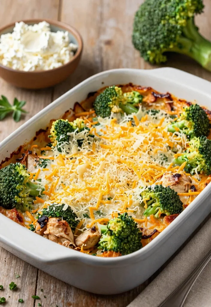 13 Creamy Keto Chicken Broccoli Casserole Recipes the Whole Family Loves - 4. Italian Herb Keto Chicken Broccoli Casserole 1