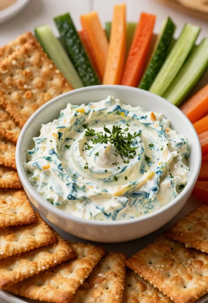 13 Creative Keto Cream Cheese Recipes Both Sweet and Savory - 13. Cream Cheese Vegetable Spread 1