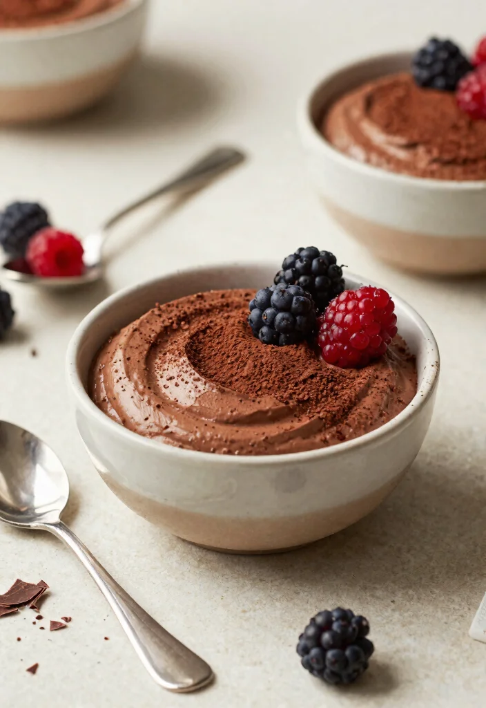 13 Creative Keto Cream Cheese Recipes Both Sweet and Savory - 6. Cream Cheese Chocolate Mousse 1