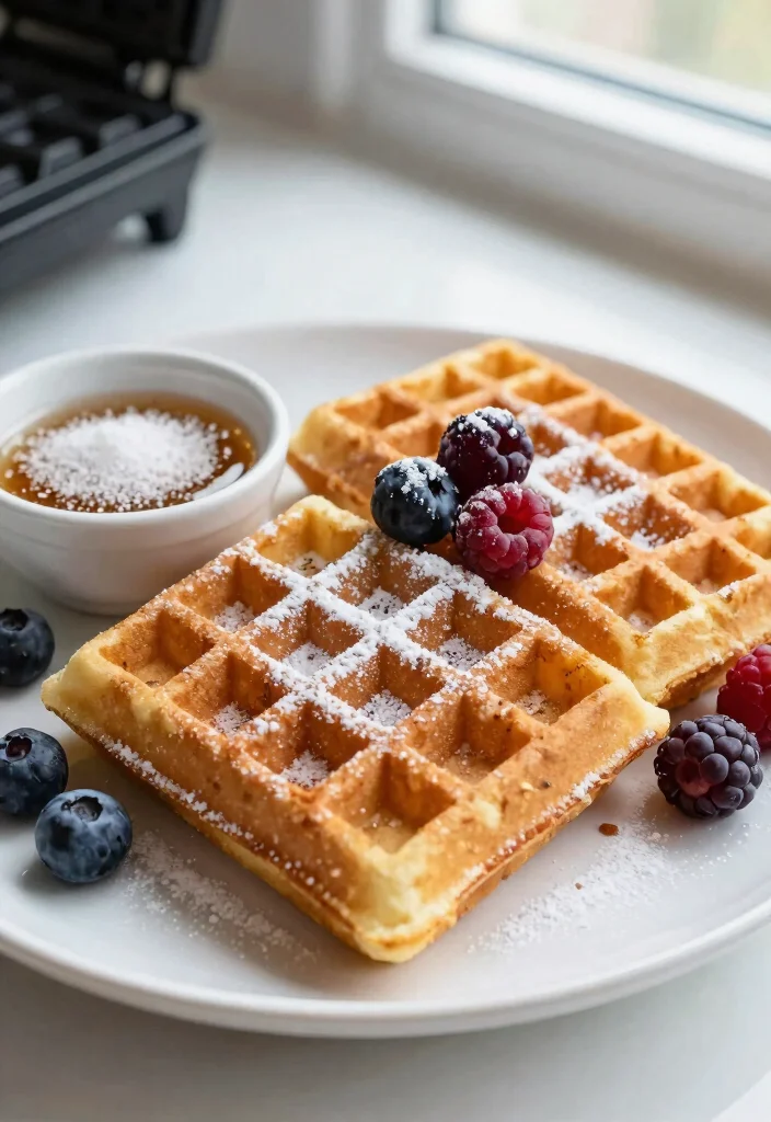 13 Crispy Keto Waffles Almond Flour Recipes Perfect for Breakfast - 1. Classic Almond Flour Waffles 1