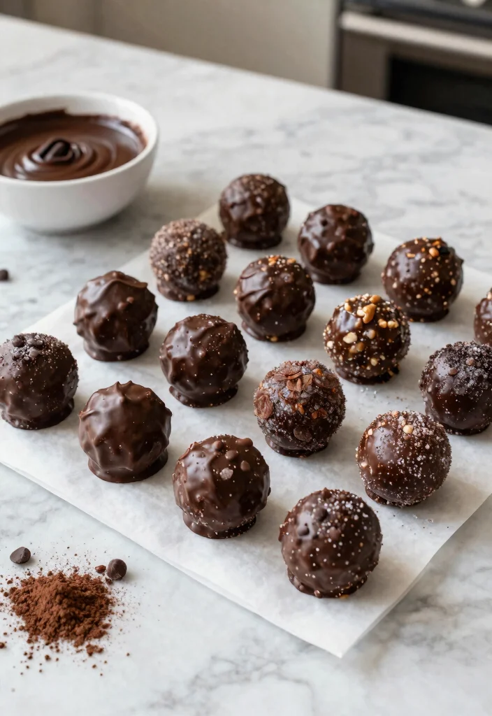 13 Easy Keto Peanut Butter Balls No Bake and Absolutely Delicious - 2. Chocolate-Dipped Keto Peanut Butter Balls 1