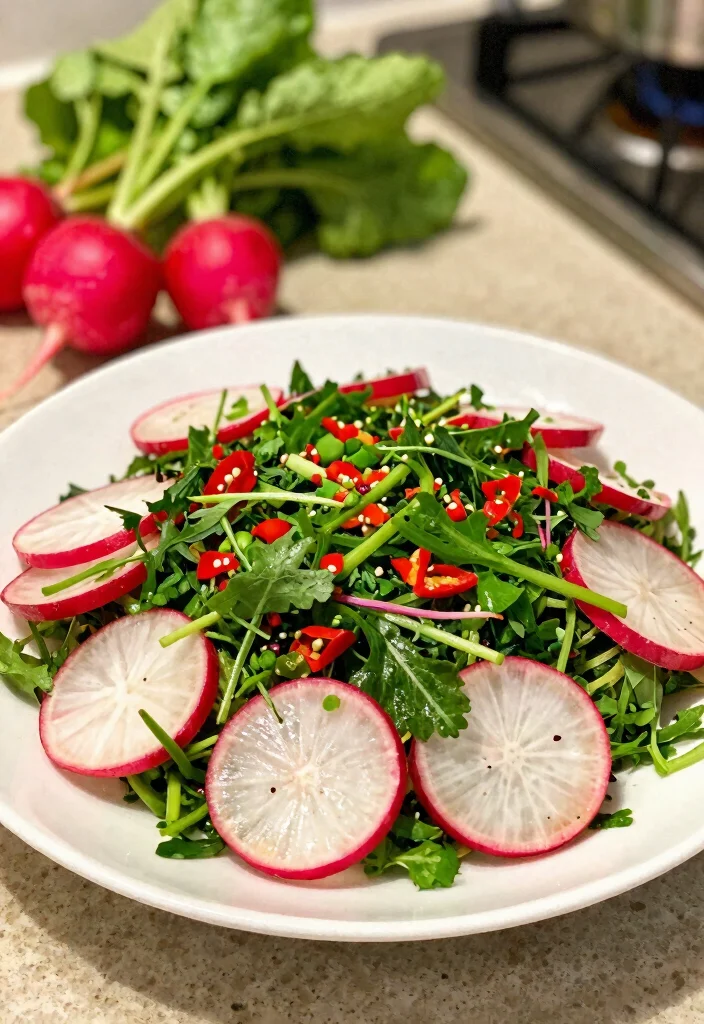 13 Easy Keto Side Dishes That Pair Perfectly With Any Dinner - 11. Radish and Herb Salad 1