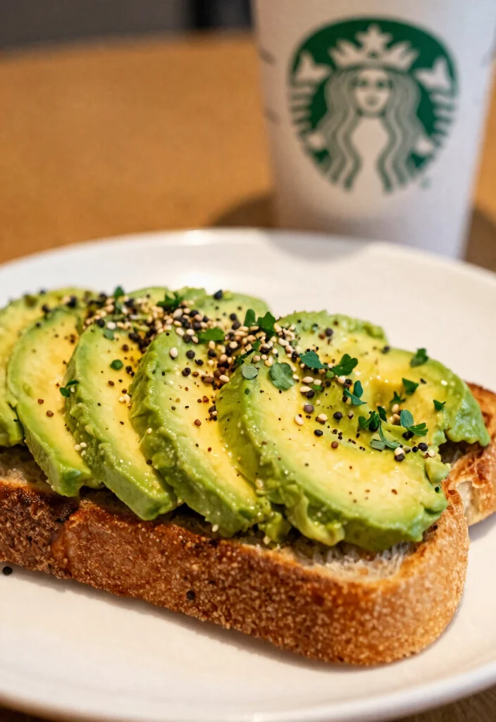 14 Best Keto Fast Food Options to Order at Any Chain - 13. Avocado Toast (without the bread) from Starbucks 1