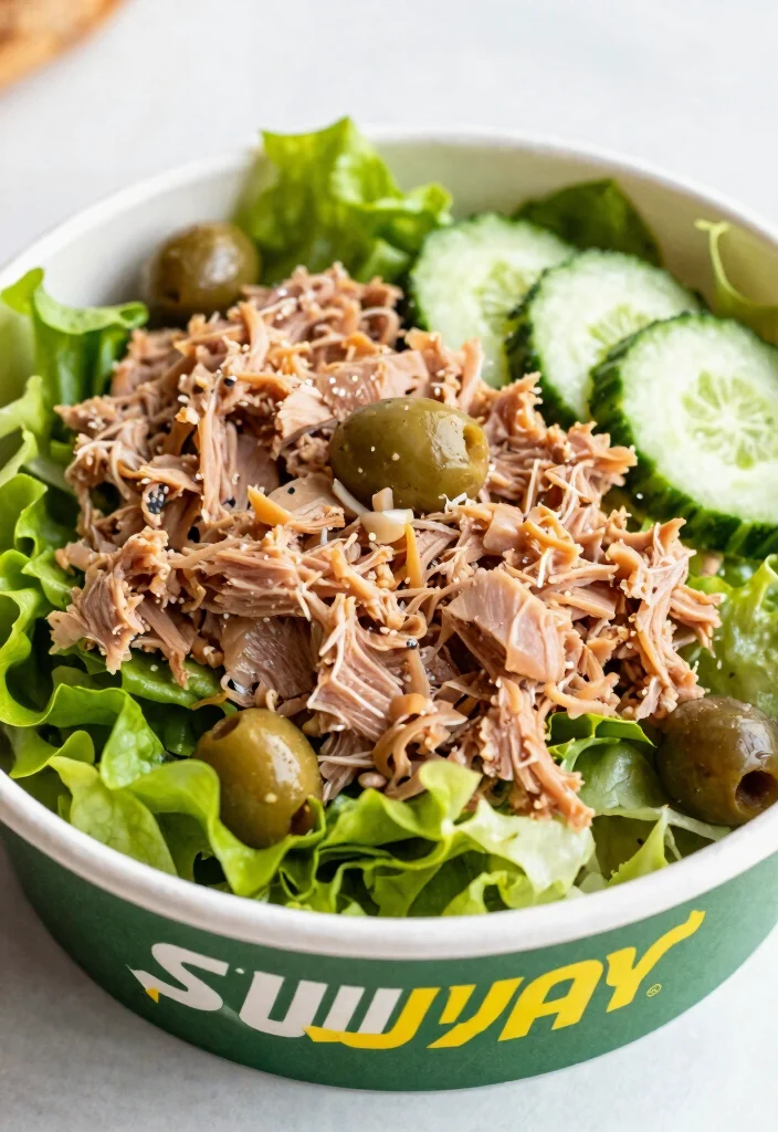 14 Best Keto Fast Food Options to Order at Any Chain - 14. Tuna Salad from Subway 1