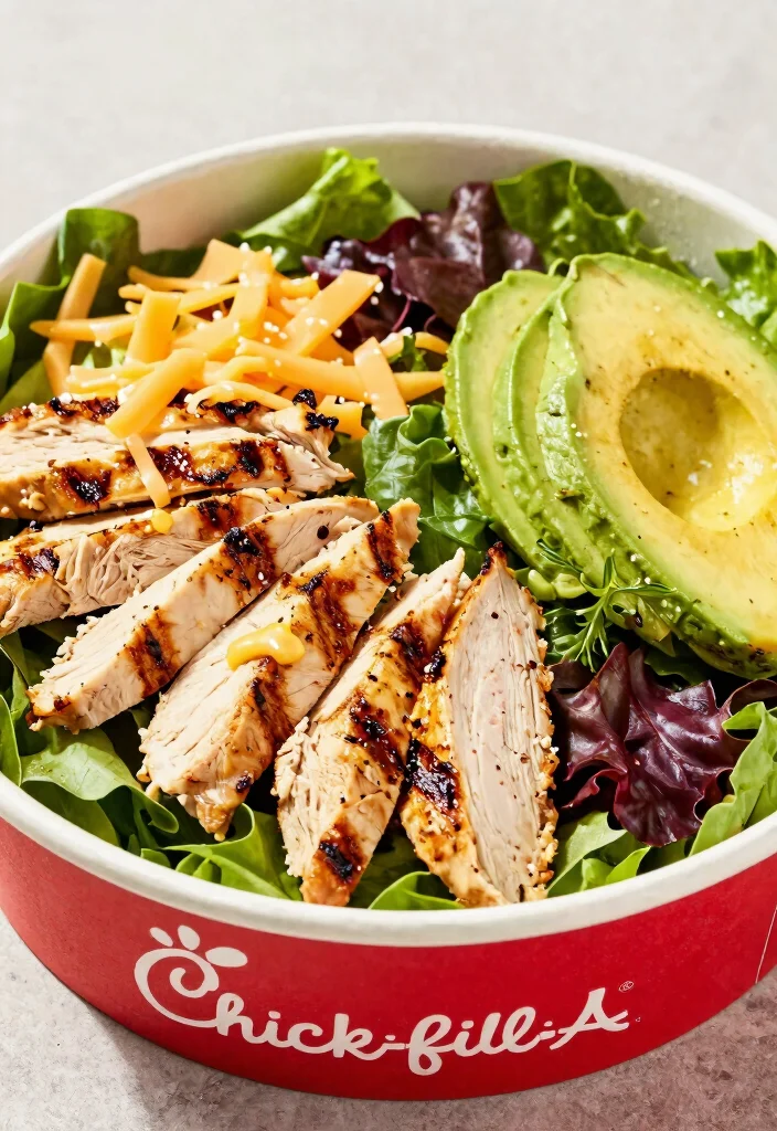 14 Best Keto Fast Food Options to Order at Any Chain - 4. Keto-Friendly Salad from Chick-fil-A 1