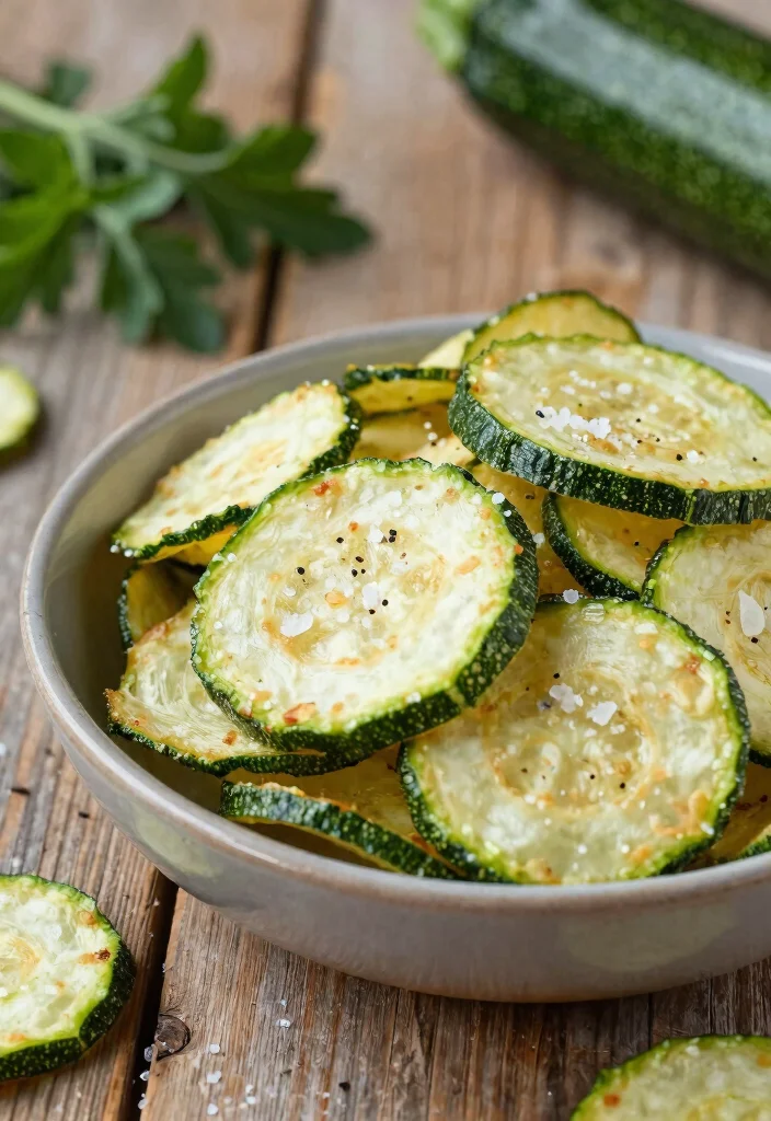 14 Best Keto Snacks on the Go Easy Portable and Low Carb - 14. Zucchini Chips 1