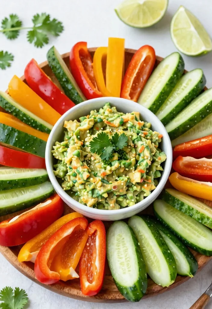 14 Best Keto Snacks on the Go Easy Portable and Low Carb - 6. Guacamole and Veggie Sticks 1