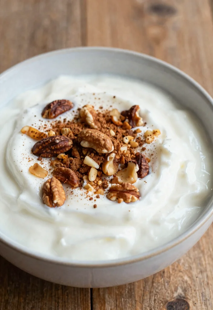 14 Best Keto Snacks on the Go Easy Portable and Low Carb - 9. Greek Yogurt with Nuts 1