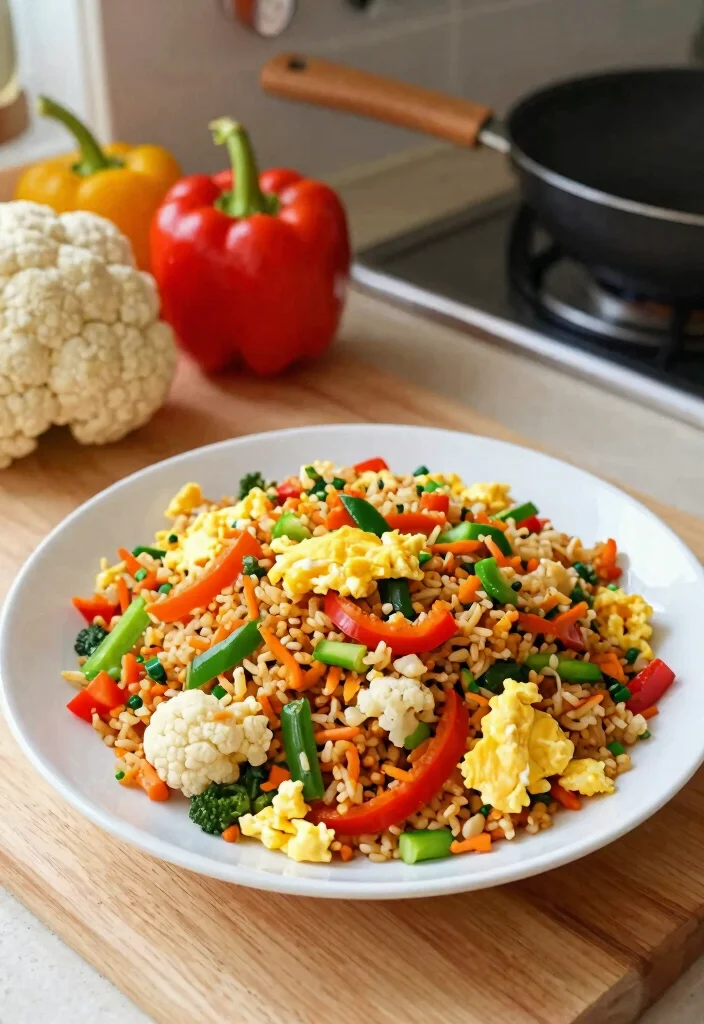 14 Best Low Carb Keto Recipes for Every Meal of the Day - 4. Cauliflower Fried Rice 1