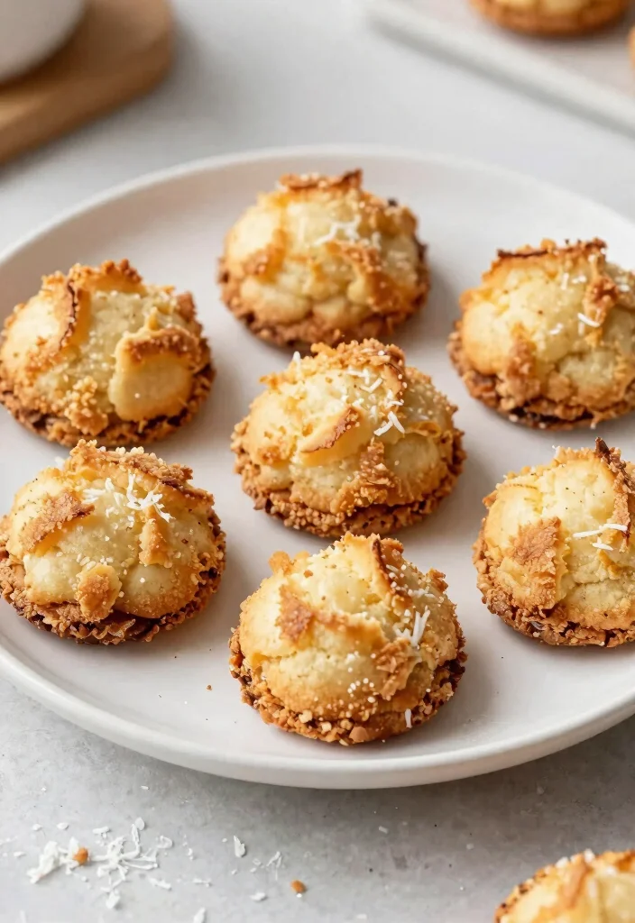 14 Easy Keto Desserts With Only 3 Ingredients - 4. Coconut Macaroons 1