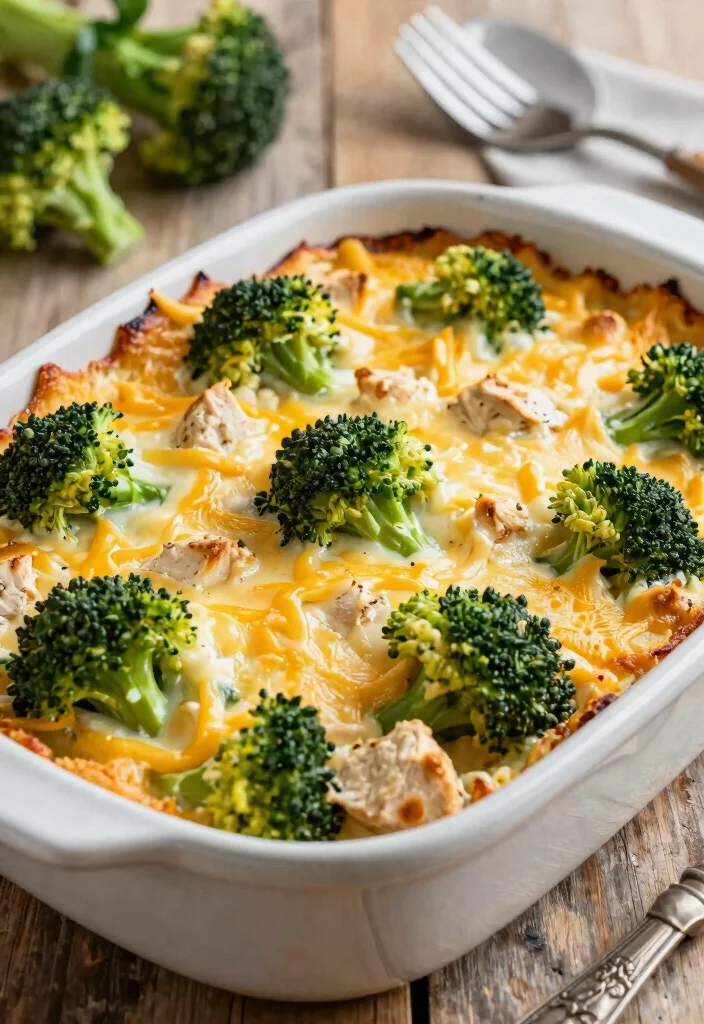 14 Easy Keto Dinners for Family That Everyone Will Love - 1. Cheesy Broccoli Chicken Casserole 1
