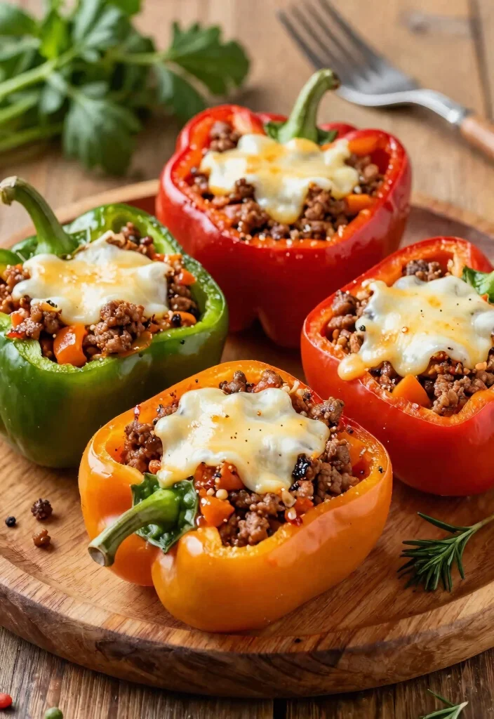 14 Easy Keto Dinners for Family That Everyone Will Love - 10. Stuffed Bell Peppers 1